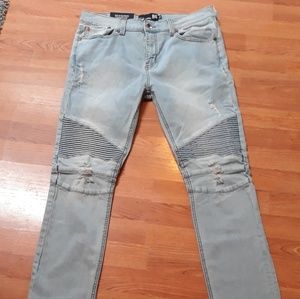 Mens NWT Tilly skinny Jeans 34